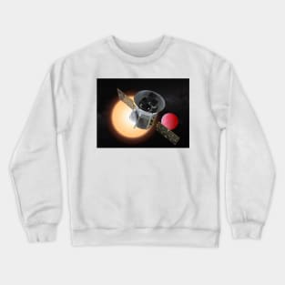 Transiting Exoplanet Survey Satellite, illustration (C038/5577) Crewneck Sweatshirt